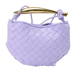 Intrecciato Baby Sardine, Leather, Purple, NFC, DB, 3*